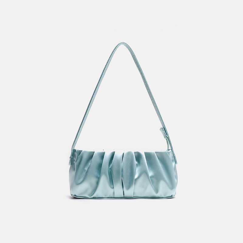 The Ruched Baguette Bag