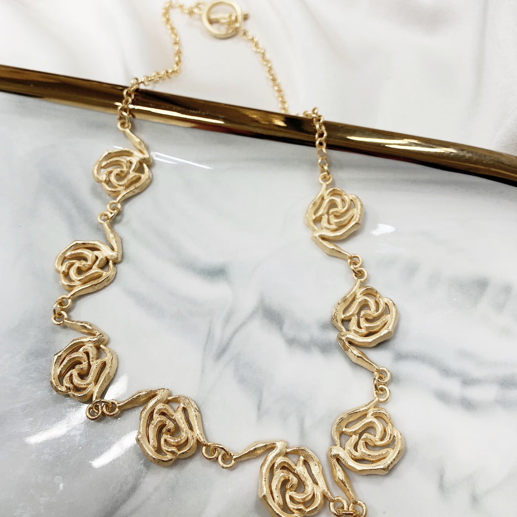 Rose Necklace & Ring